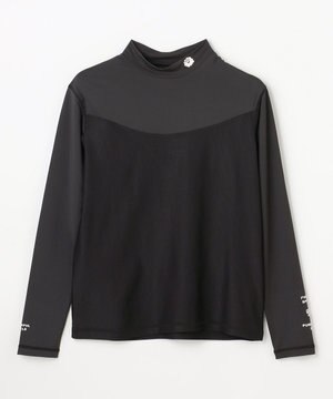  【WOMEN】UVメッシュコンビハイネックインナーシャツ  ゴルフウェア レディース