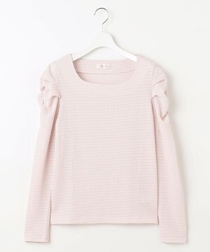  【洗える】シュリンク プルオーバー