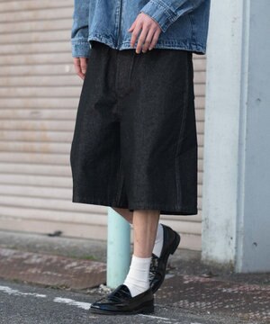  【ウエストゴム/SMLサイズ展開】イージーコットンハーフパンツ