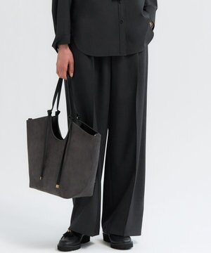  TWマットクロス ワイドパンツ