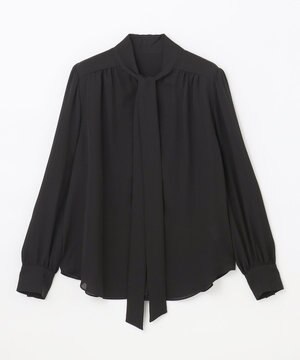  シルクボウタイブラウス