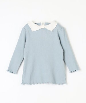  【80-100㎝】リブリボン トップス