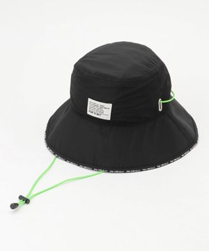 【手洗い洗濯可 / シェード付】【UNISEX】NEW！サンシェードバケットハット  ゴルフ