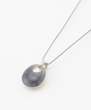 【リバーシブル】マーブル ネックレス