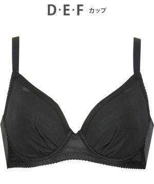  【小さく見せるブラ】 シンプル ブラジャー 着やせ効果 コンパクトにメイク バストの突出をおさえる 背中の段差を軽減 大きいサイズ レディース BRB452 /ワコール