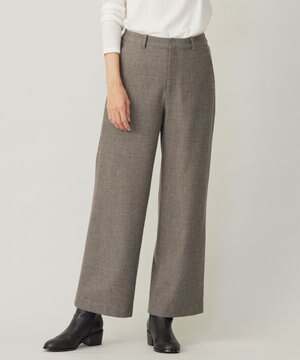 【洗える】チェルビック セミワイド パンツ