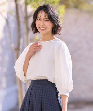 【UVカット/抗菌防臭/速乾/手洗い可】エニィファンクション ボリュームスリーブシャツ