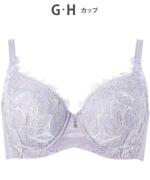 ブラジャー 【ハグするブラ】 体温を感知してカラダになじむ 脇高設計 小さく見せる Hカップまで対応 大きいサイズ レディース フルカップ BXB318 /ワコール