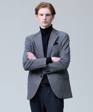  3シーズン着られる上質素材【ストレッチ / 吸水速乾 / 洗える / 消臭】AXIO 3ポジションジャージー ジャケット