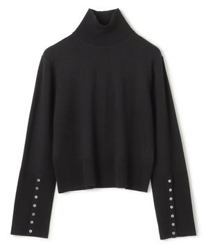  ハイゲージニット タートルトップス