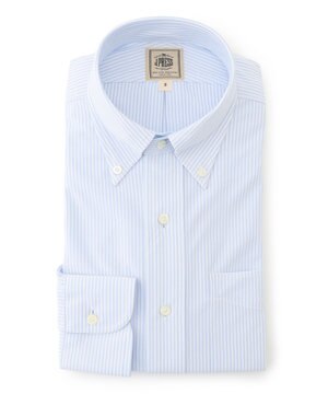  【接触冷感 / 吸水速乾 / UVカット / 高通気性】【SMART TECH】 ロンドンストライプ ジャージーシャツ