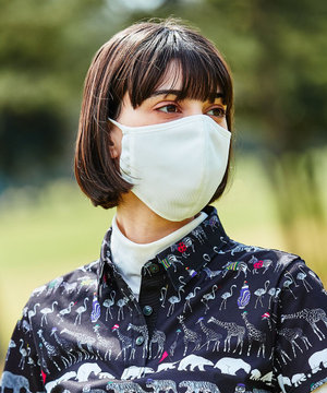 夏に嬉しい機能盛り沢山!【UNISEX】【持続冷感/抗菌防臭/吸汗速乾/UV/日本製】マスク