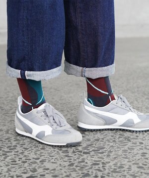  【UNISEX】米沢オリジナル柄 nuts 靴下