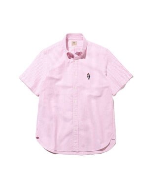  新デザイン【BULLDOG BOY】オックスフォード 半袖シャツ / B.D.