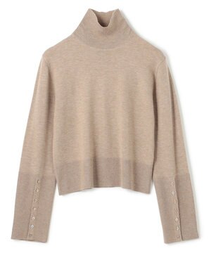  ハイゲージニット タートルトップス