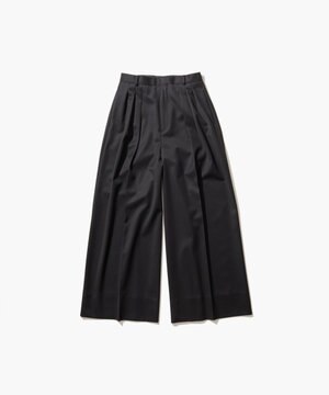  COMPACT WOOL | 3タックワイドパンツ