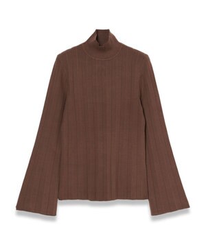  シルクストレッチ プリッセ　ハイネックニット