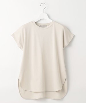 【接触冷感】マイビューティ フレンチスリーブTシャツ