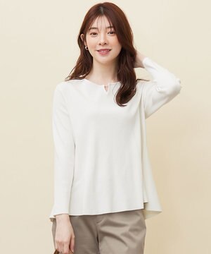  【WEB・一部店舗限定】ペプラム ニット