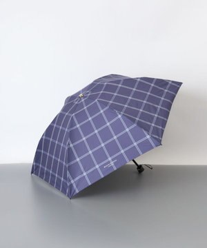 【MACKINTOSH LONDON（マッキントッシュ ロンドン）】先染めチェック晴雨兼用傘（折りたたみ傘）