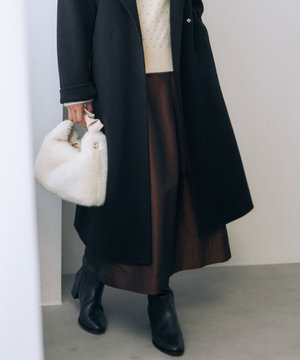 【撥水加工・洗える】エコタフタ スカート