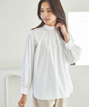  【UVカット/抗菌防臭/速乾】エニィファンクション スタンドカラーシャツ