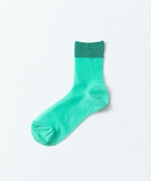  COLOUR SHEER RIB SOCKS／カラーシアーリブソックス