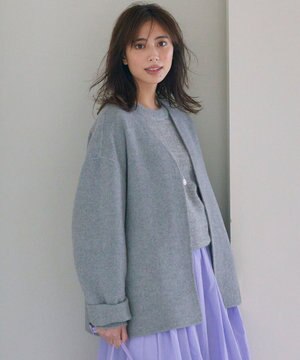 MANTECOリバー ショート コート