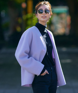 MANTECOリバー ショート コート