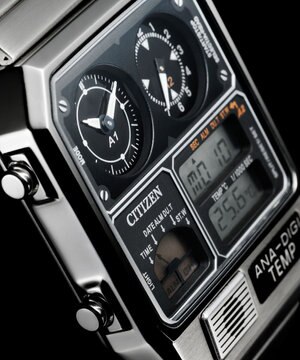  【特定店取扱いモデル】レコードレーベル 1980年代に一世を風靡したアナデジテンプ