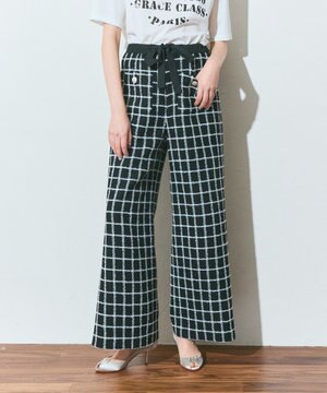  ツイードイージーパンツ