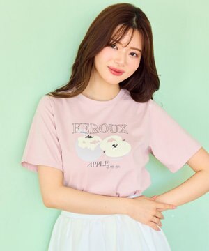フルーツモチーフプリント Tシャツ