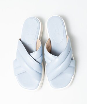  【LucaGrossi/ルカグロッシ】厚底パフィーサンダル