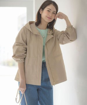  【2WAY】フード付き ライトアウター