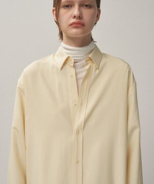  SILK SUEDE | ボタンダウンシャツドレス
