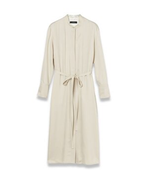  ソフトビスコーステーラリング　シャツドレス