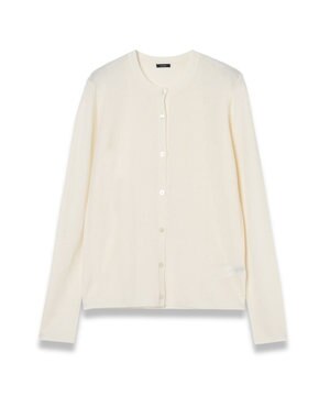  クリスピーレーヨン　ロングスリーブカーディガン