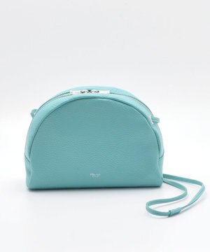  シュリンクレザー ハーフサークルショルダー