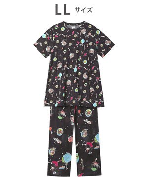  ツモリチサト パジャマ 5分袖 半袖 長ズボン 綿混(トップス) 綿100%(ボトムス) レディース UDT141 /ワコール