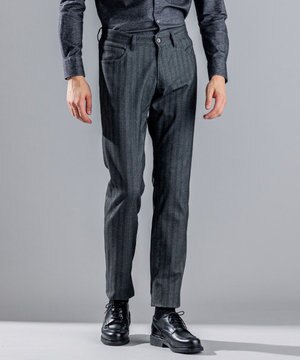  ソフトヘリンボンストレッチ / CIGAR 5P