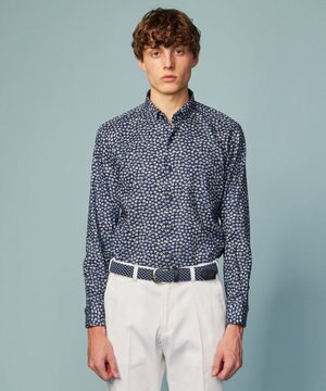  リバティプリント シャツ