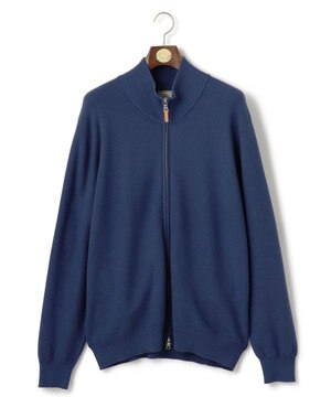  【KING SIZE】【ストレッチ性 / イージーケア】【FLEX YARN】フルジップニットカーディガン