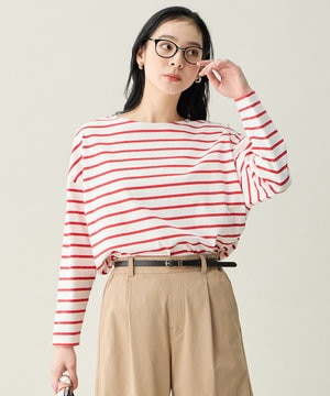 コクーンボーダープルオーバー