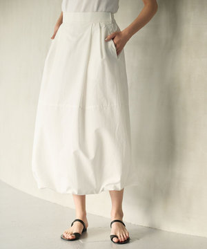 【撥水】ソフトボリュームバルーンスカート