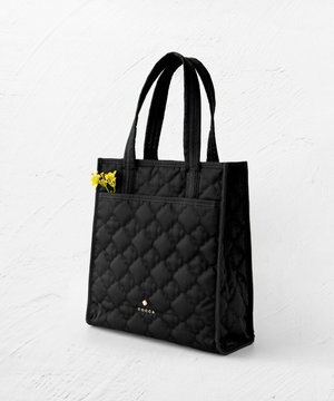  【A４サイズ・撥水】CHECKER CLOVER QUILT TOTE トートバッグ