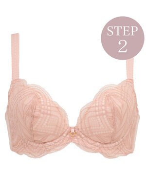  【BRADELIS New York / 育乳補整ブラ・STEP2 寄せる】ナオミステップ2ブラ24S2