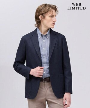  新色追加【WEB限定】【吸水速乾 / 洗える / 超軽量 / ストレッチ】ブリーザブルレノクロス ジャケット