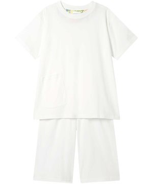  【綿100％】なめらかシルケットスムース半袖パジャマ MADE WITH LIBERTY FABRIC