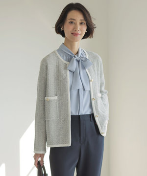 NEW TWEED ニット ジャケット