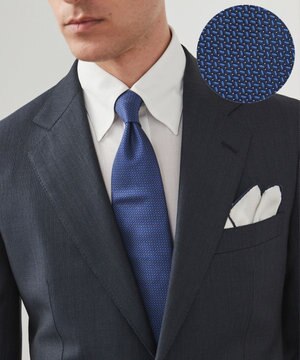  GOTAIRIKU別注【MANTERO/マンテロ】ネクタイ_ピンドット